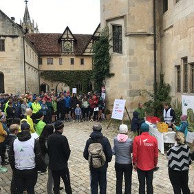 Siegerehrung beim Forstsportlauf 2023