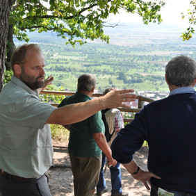 Revierleiter Winfried Seitz am Grafenberg