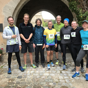 Gruppenbild der Läufer von ForstBW beim Forstsportlauf 2023