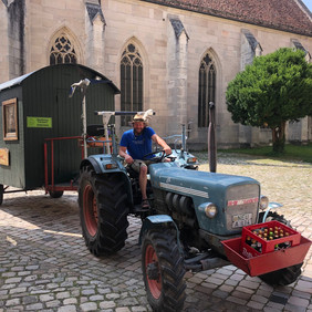 Ankunft Fidelius Waldvogel im Kloster Bebenhausen