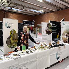 Herzlichen Dank an unsere ehrenamtlichen Unterstützer für die tolle Standbetreuung! Stand des Naturparks Schönbuch auf der Läufermesse
