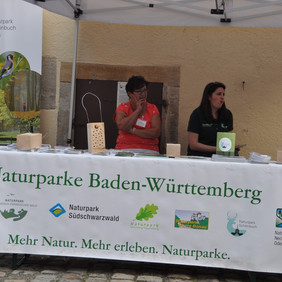Naturparkstand im Klosterhof