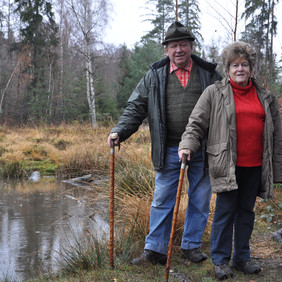 Naturparkpaten Gerda und Manfred Kraft
