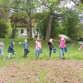 Die Oskar-Schwenk-Schule lässt's wachsen