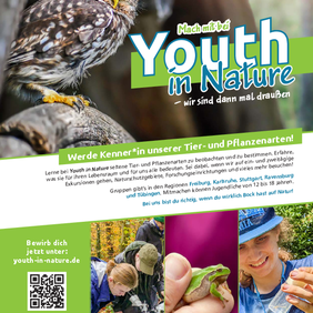 Den Link zum Flyer findet ihr unter dem Text Flyer "Youth in nature"
