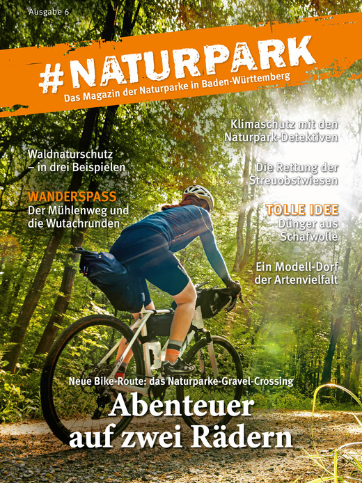 Titelbild der Ausgabe des Magazins #Naturpark 2024