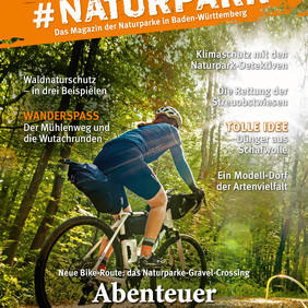 Titelbild der Ausgabe des Magazins #Naturpark 2024
